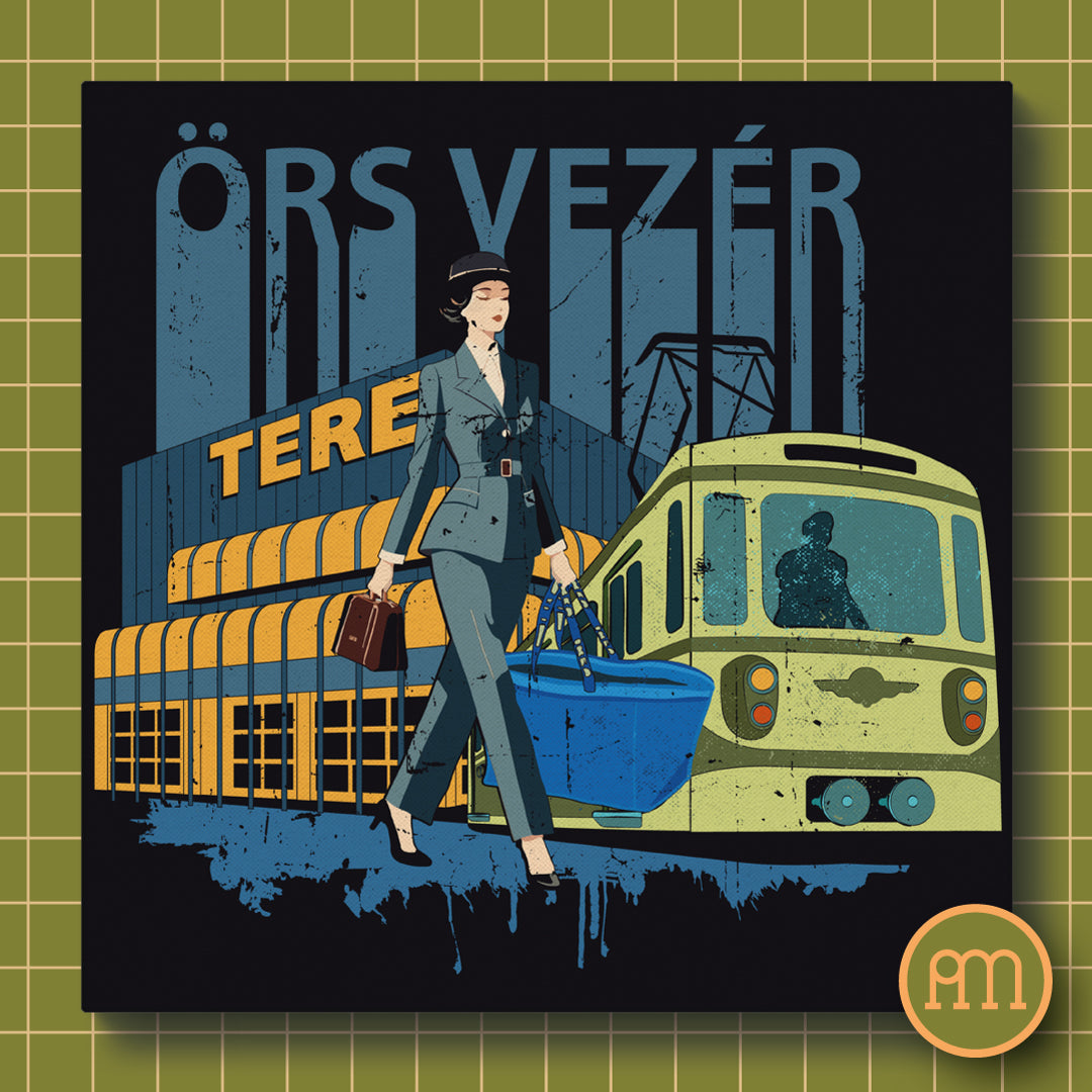 Örs Vezér tere - falikép