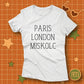 Paris London Miskolc - póló