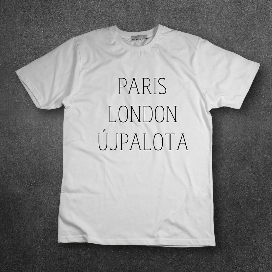 Paris London Újpalota - póló