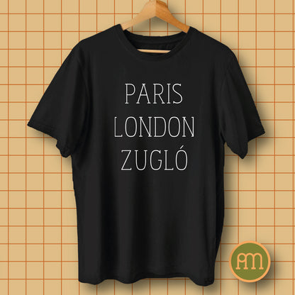 Paris London Zugló - póló