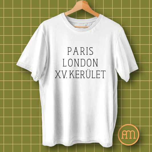 Paris London XV. Kerület - póló