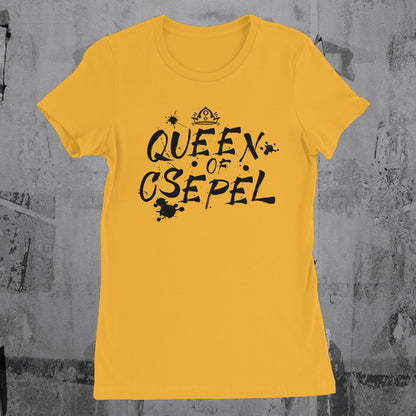 Queen of Csepel graffity - póló