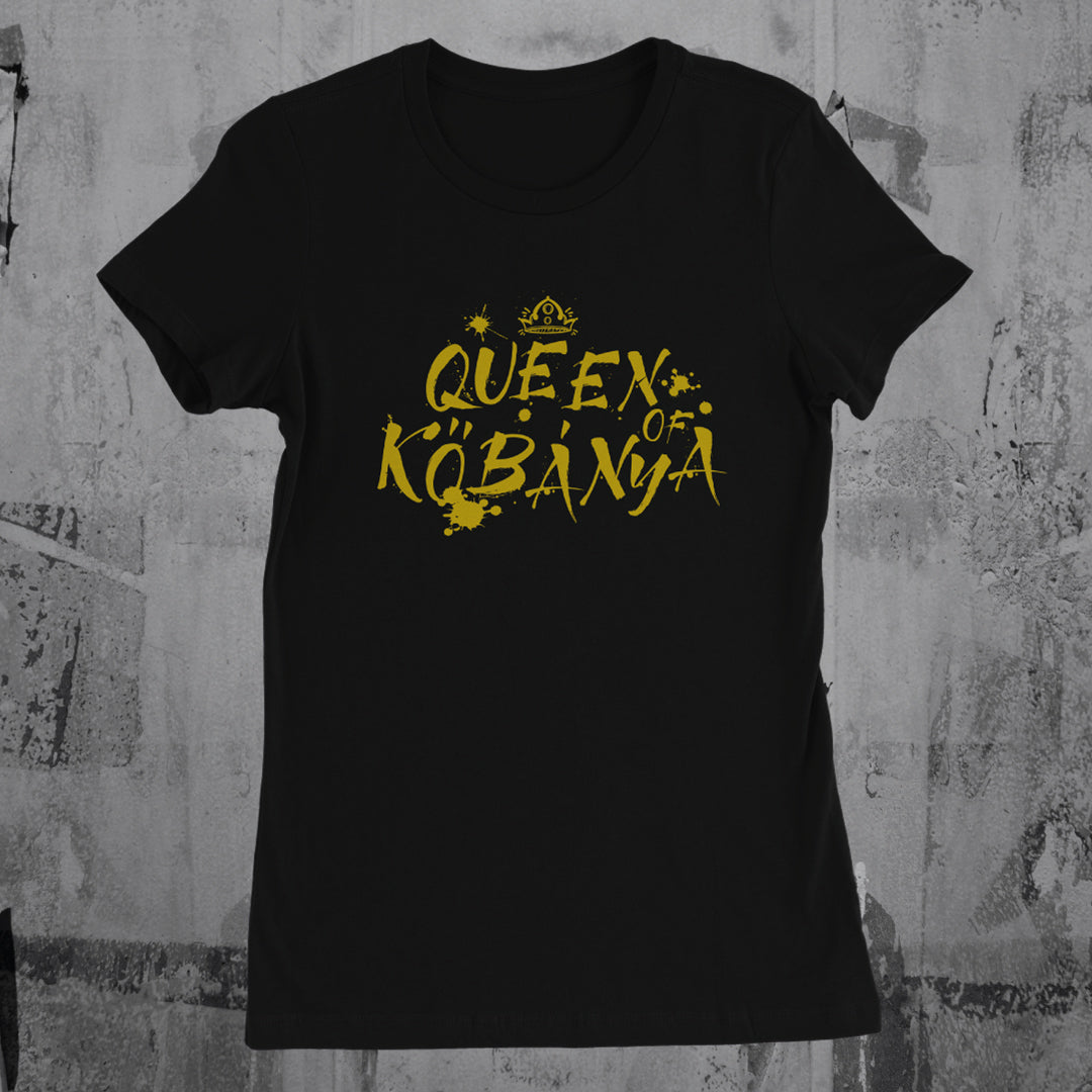 Queen and King of Kőbánya graffity - páros póló
