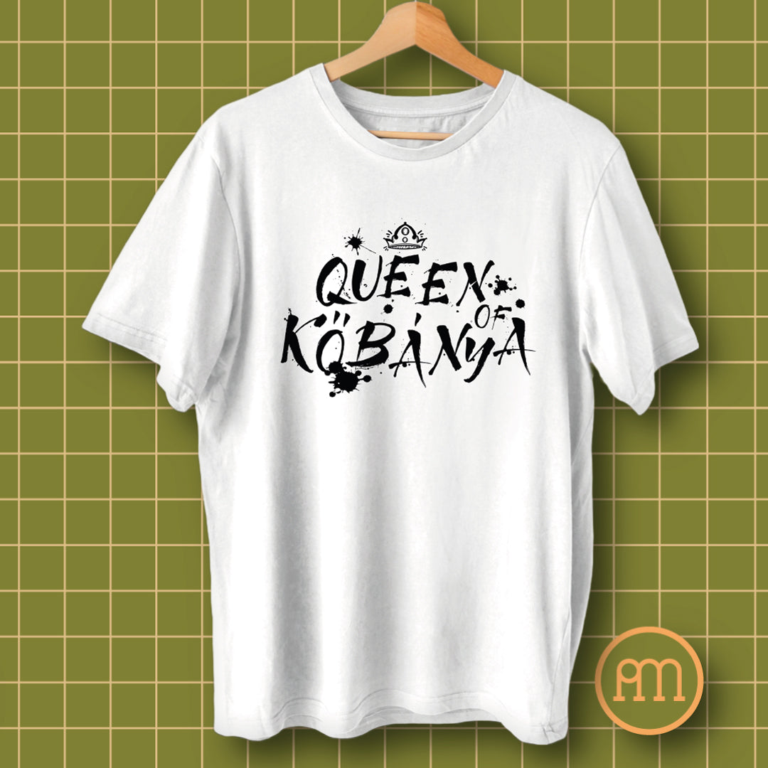 Queen of Kőbánya graffity - póló
