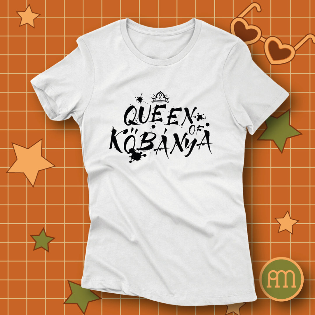 Queen of Kőbánya graffity - póló