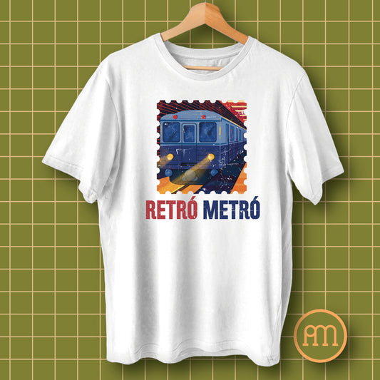 Retró Metró (feliratos) - póló