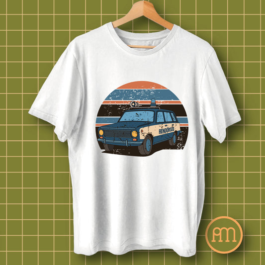 Retró Rendőrautó - Lada