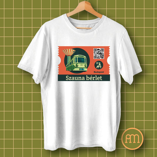 Retró Szauna bérlet - póló