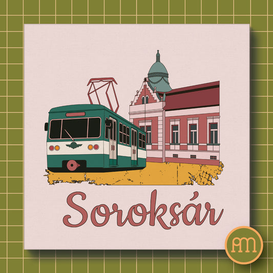 Soroksár vintage - falikép