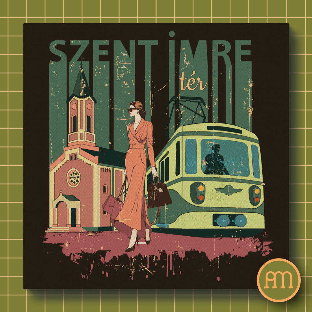 Szent Imre tér - falikép