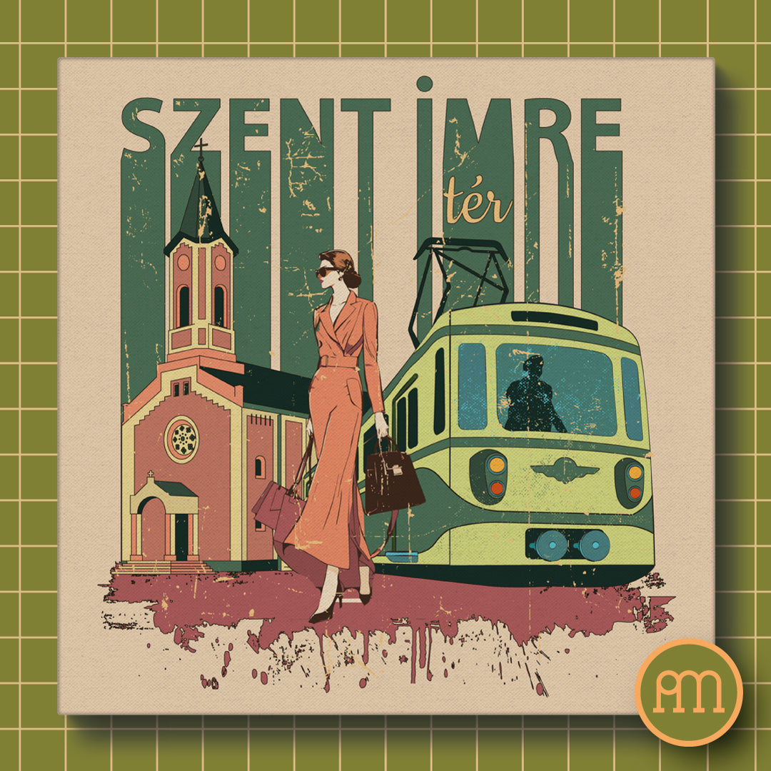 Szent Imre tér - falikép