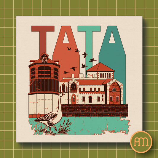 Tata - falikép