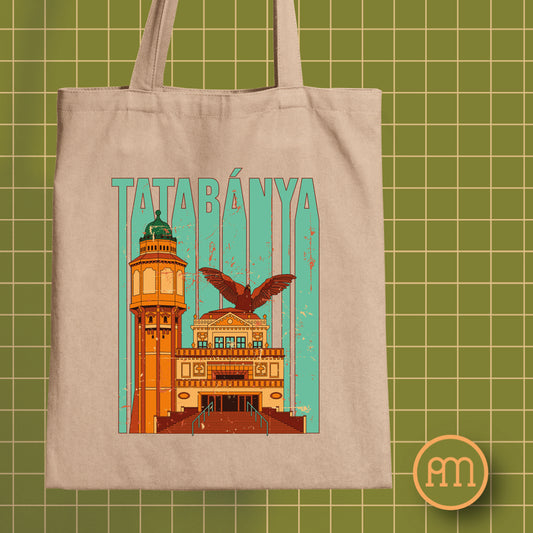 Tatabánya vintage - vászontáska