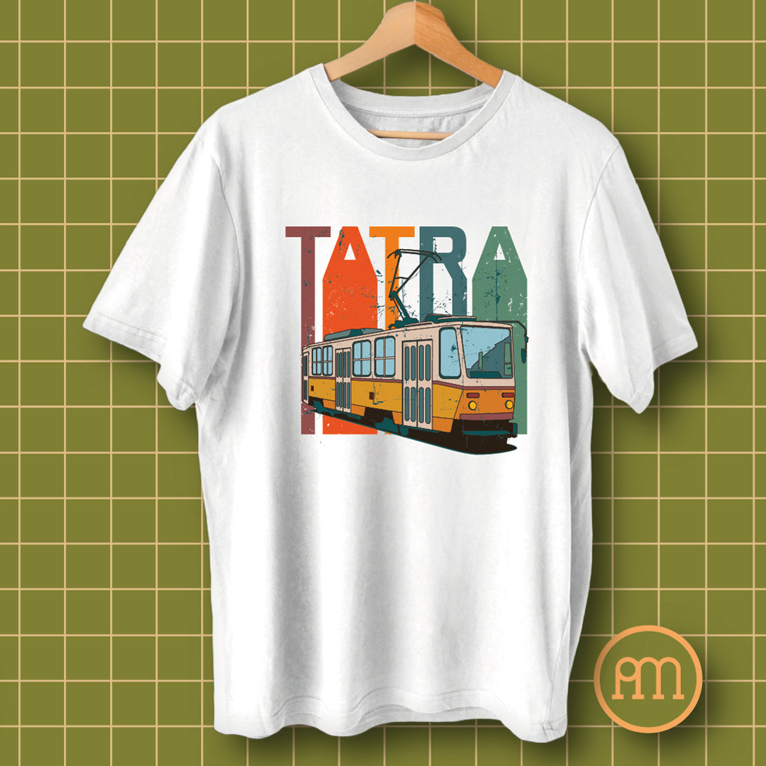 Retró Tatra Villamos - póló