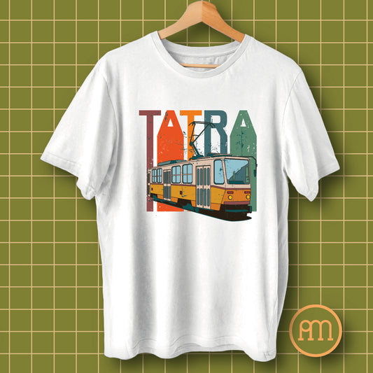Retró Tatra Villamos - póló