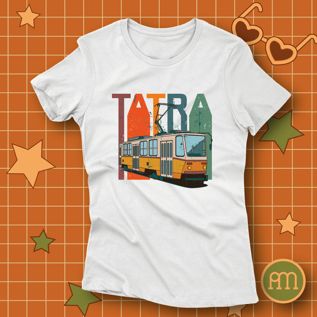 Retró Tatra Villamos - póló