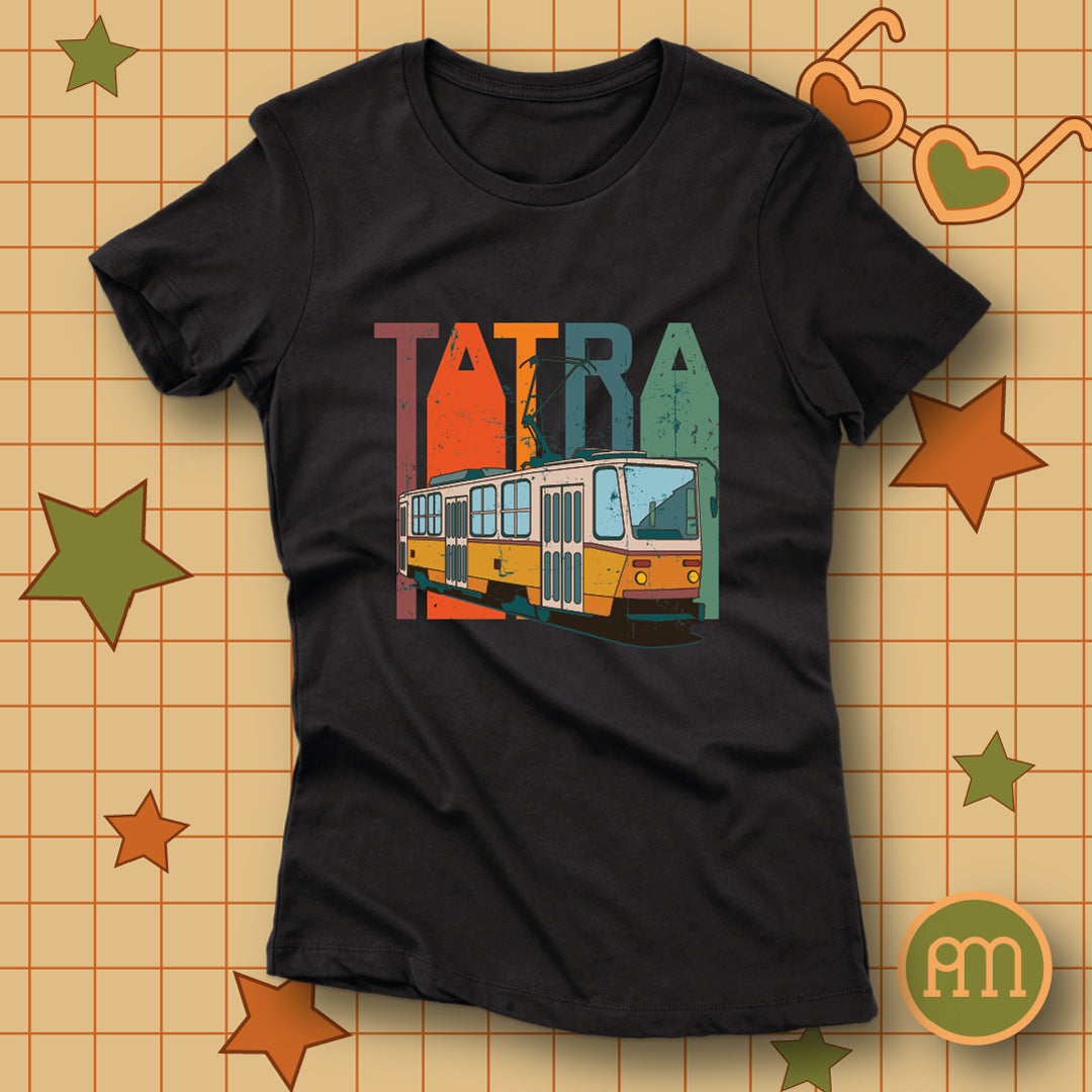 Retró Tatra Villamos - póló