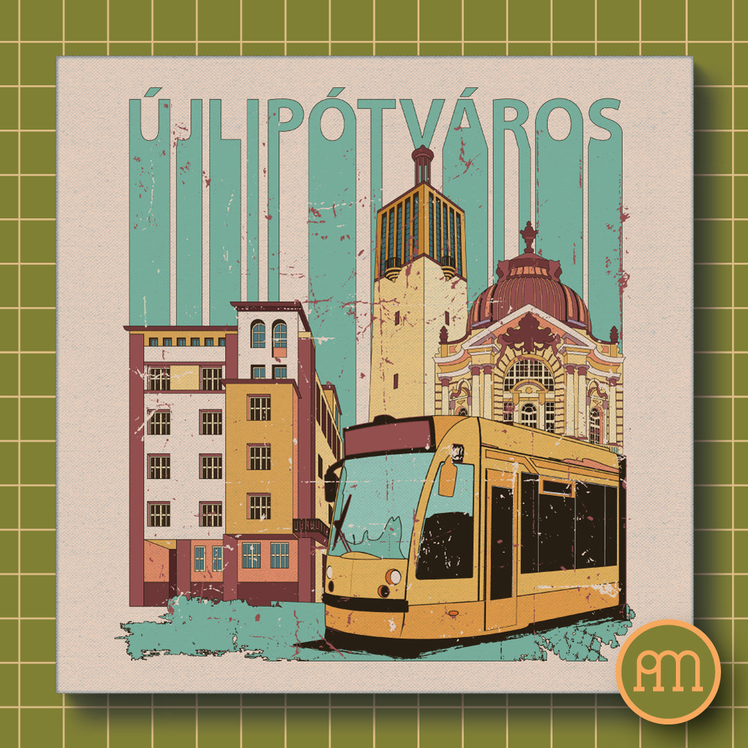 Újlipótváros - falikép