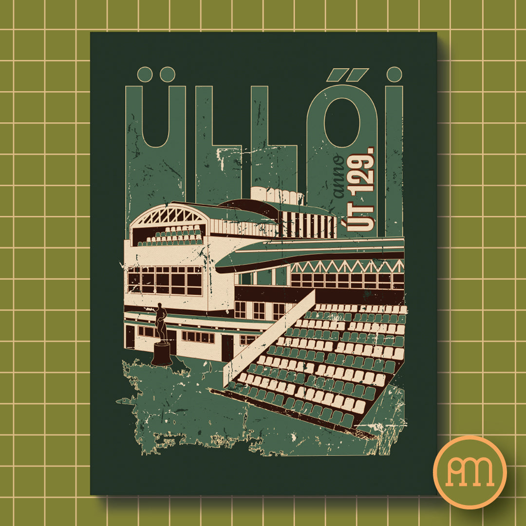 Üllői út 129 anno - falikép