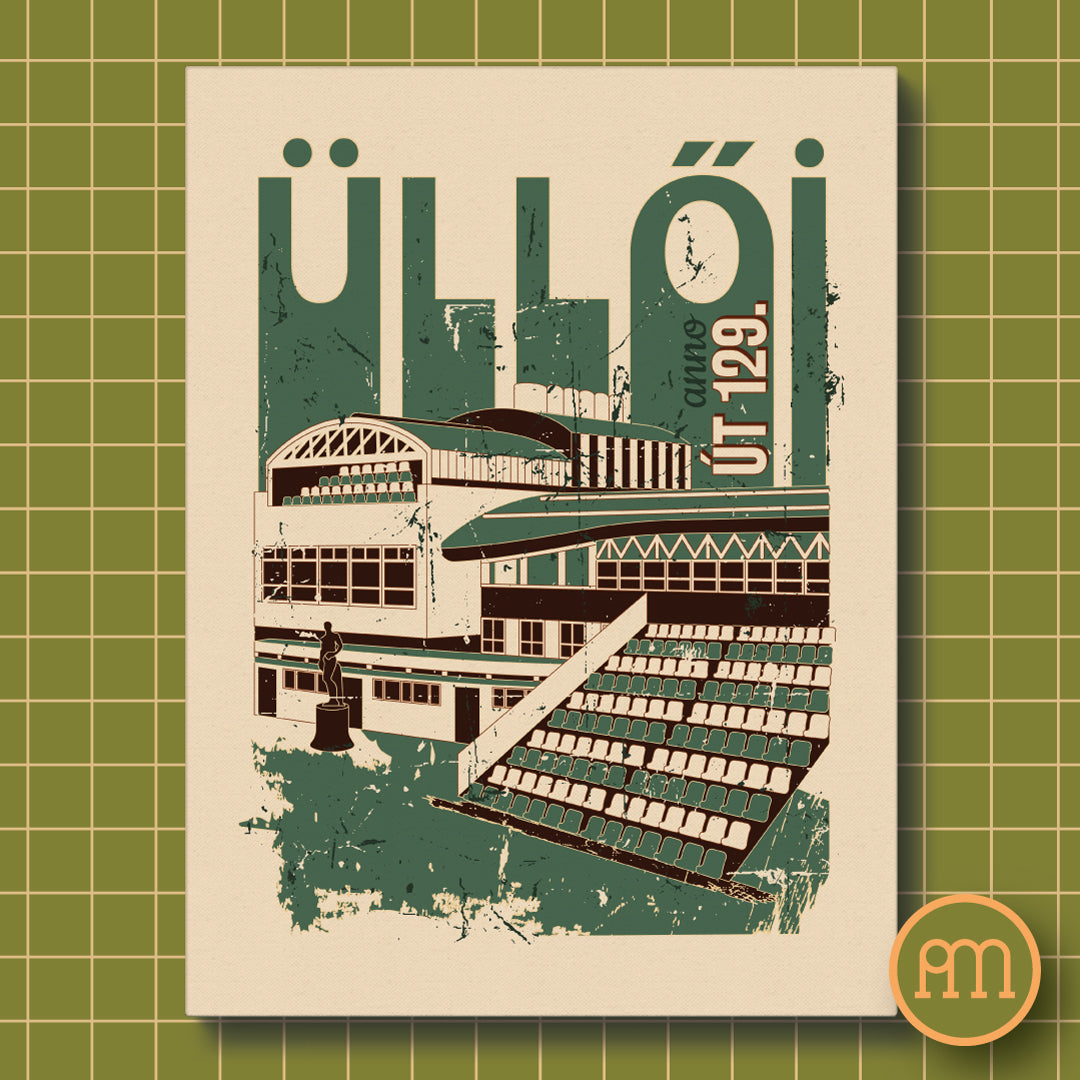 Üllői út 129 anno - falikép