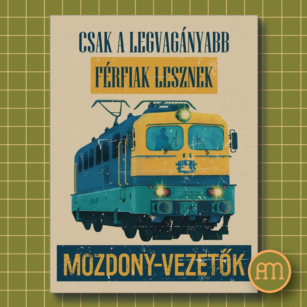 Vagány Mozdonyvezetők - vászonkép