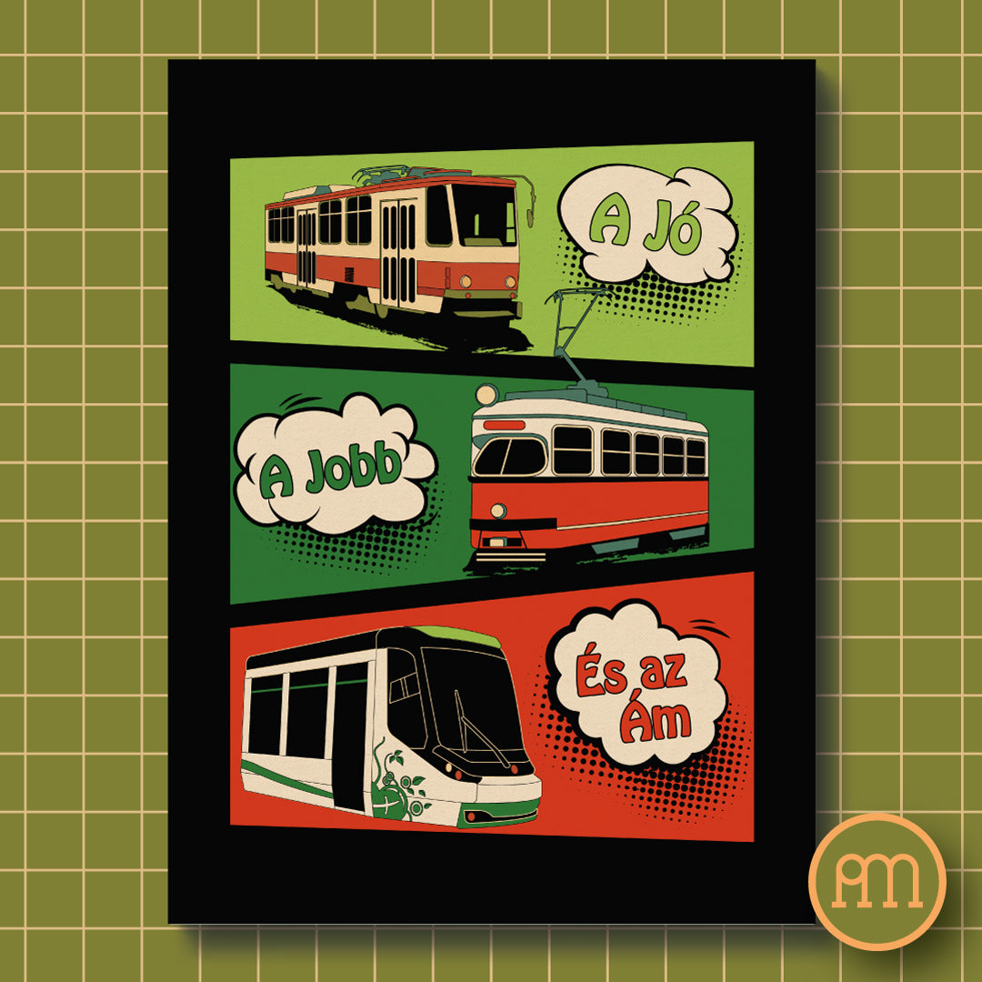Villamos evolúció - falikép