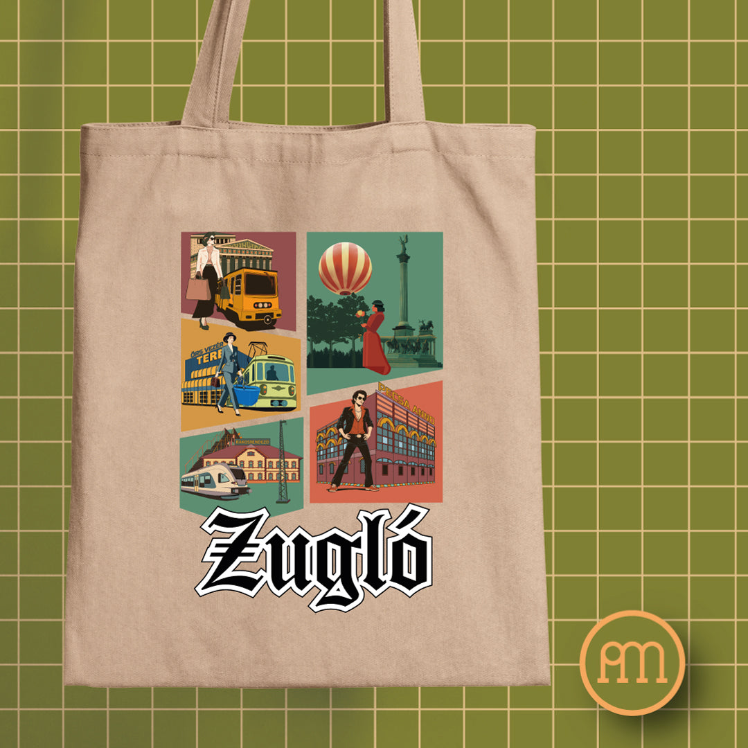 Zugló Montázs - vászontáska