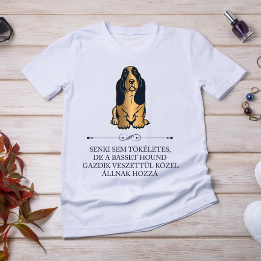 Tökéletes Basset hound gazdik - kutyás póló