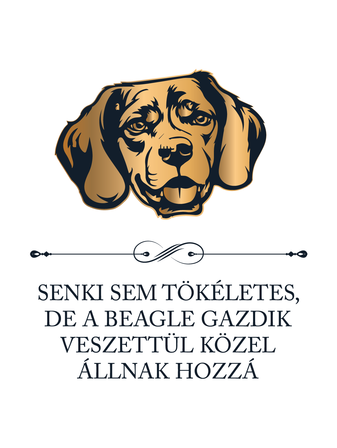 Tökéletes Beagle gazdik - kutyás póló