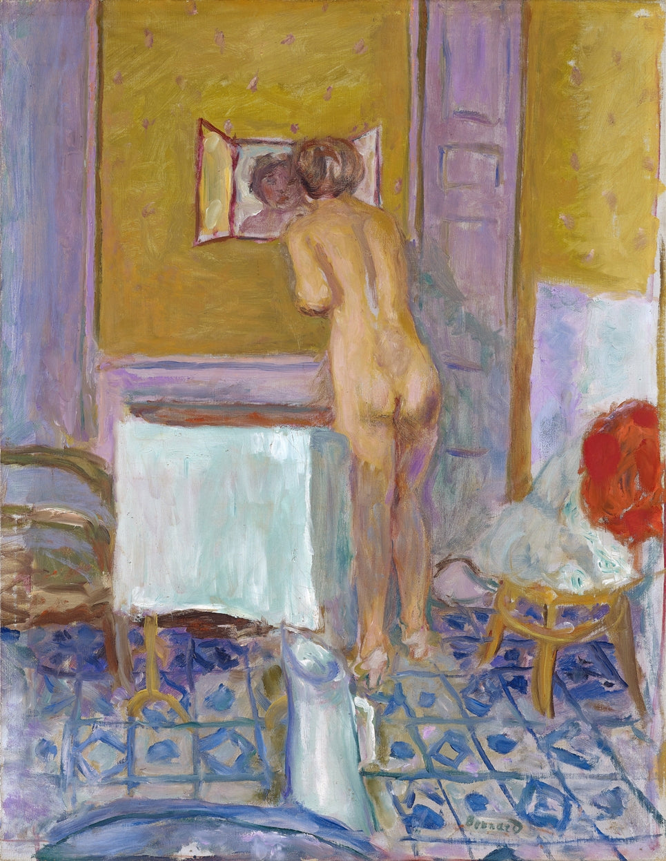 Pierre Bonnard - Akt fürdőszobában
