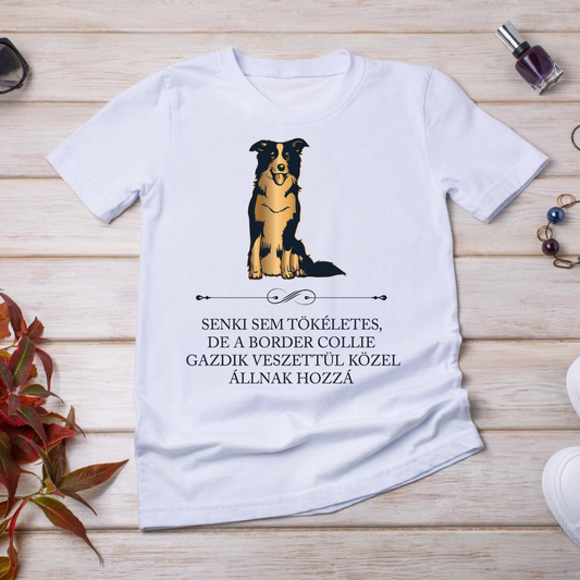 Tökéletes Border collie gazdik - kutyás póló