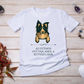 Border collie - Az otthon ott van, ahol a kutyám lakik - póló
