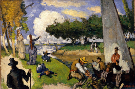 Paul Cézanne - A halászok