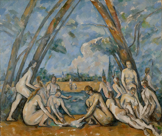 Paul Cézanne - A nagy fürdőzők