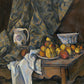 Paul Cézanne - Csendélet almával és őszibarackkal