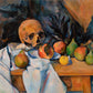 Paul Cézanne - Csendélet koponyával