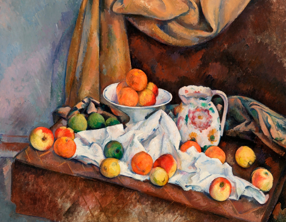 Paul Cézanne - Csendélet virágos vázával