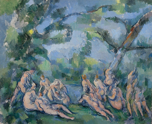 Paul Cézanne - Fürdőzők