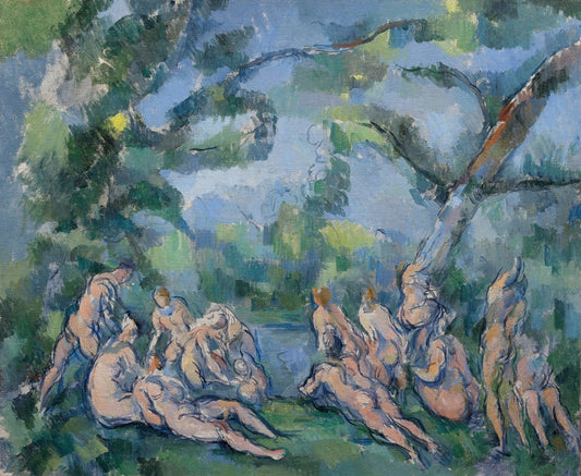 Paul Cézanne - Fürdőző férfiak