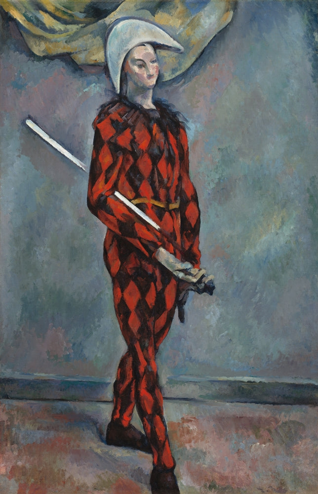 Paul Cézanne - Harlekin