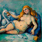Paul Cézanne - Léda és a hattyú