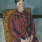 Paul Cézanne - Madame Cézanne sárga székkel