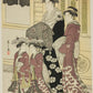 Chōbunsai Eishi - Hölgyek kísérőkkel