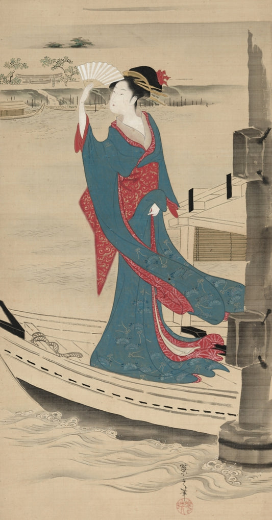 Chōbunsai Eishi - Szépség a csónakban