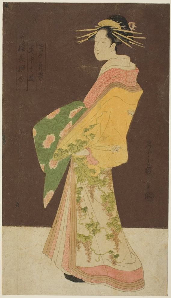 Chōbunsai Eishi - Tamaya Hanamurasaki