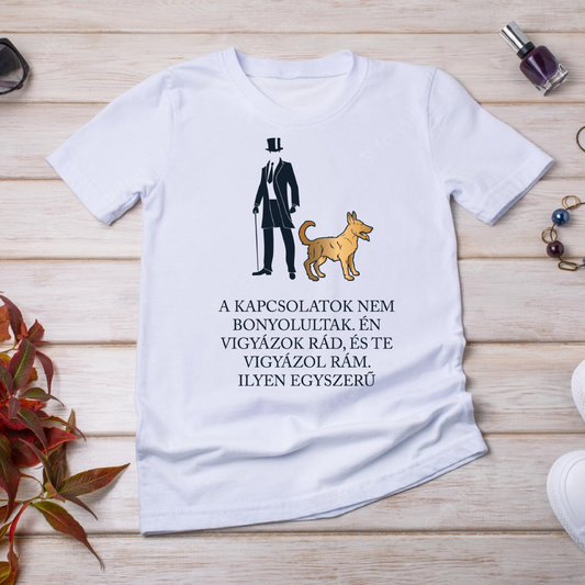 Én vigyázok rád és te rám - póló