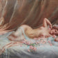 Delphin Enjolras - Akt rózsákkal