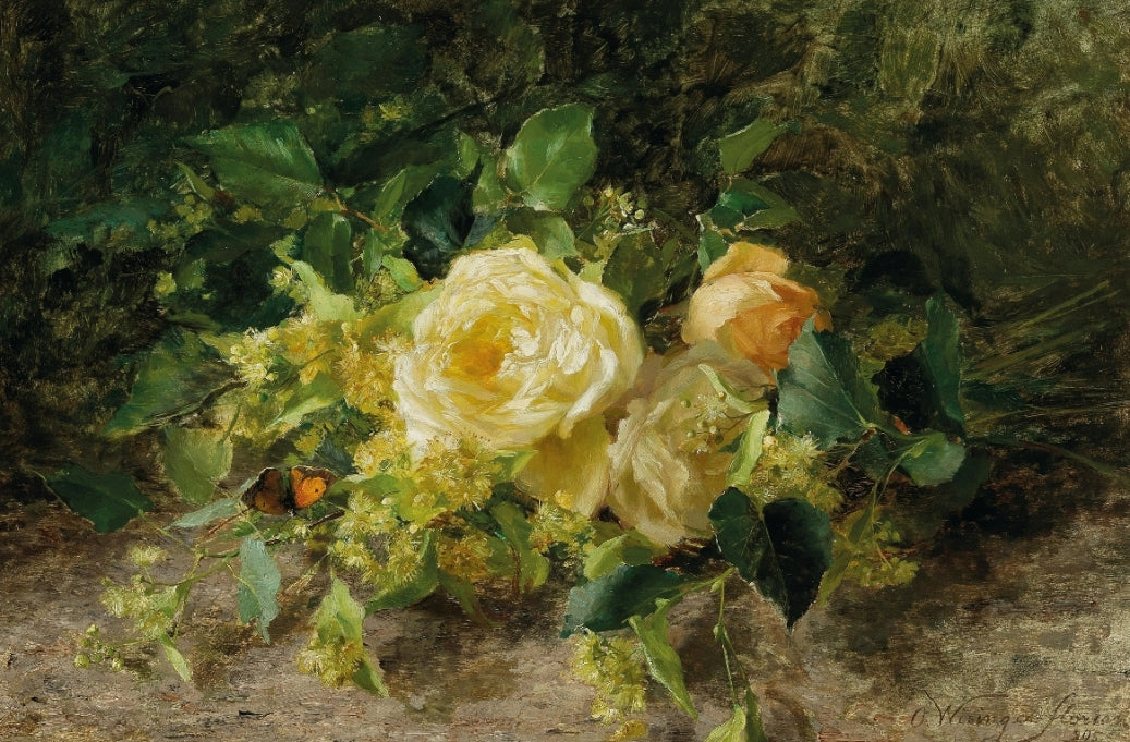Olga Wisinger-Florian - Rózsacsokor