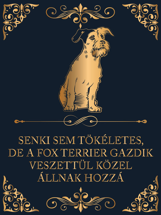 Tökéletes Fox terrier gazdik