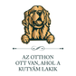 Golden retriever - Az otthon ott van, ahol a kutyám lakik - póló